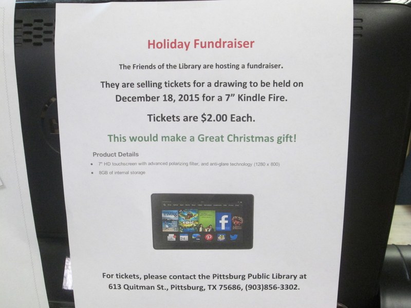 Christmas Display & Kindle Fundraiser 002.JPG