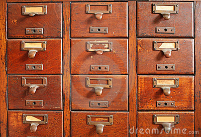 Old Card Catalog